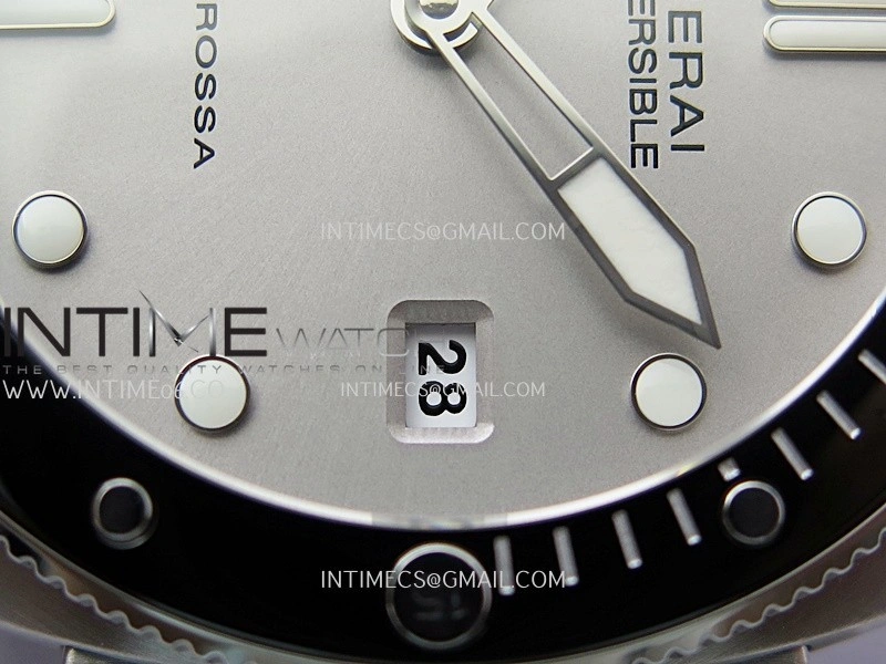 PAM1681 44mm Luna Rossa Submersible VSF 1:1 Best Edition On Gray Fabric Strap P900