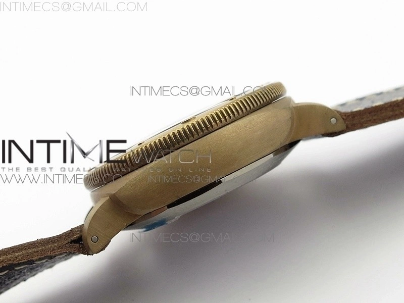 PAM382 N Bronzo VSF V2 1:1 Best Edition on Brown Distressed Calfskin Strap VSP9000