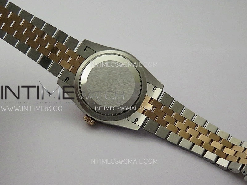 DateJust 126233 36mm 904L SS RG AR+F 1:1 Best Edition Brown Jubilee Dial Diamond Marker On Jubilee Bracelet DD3235