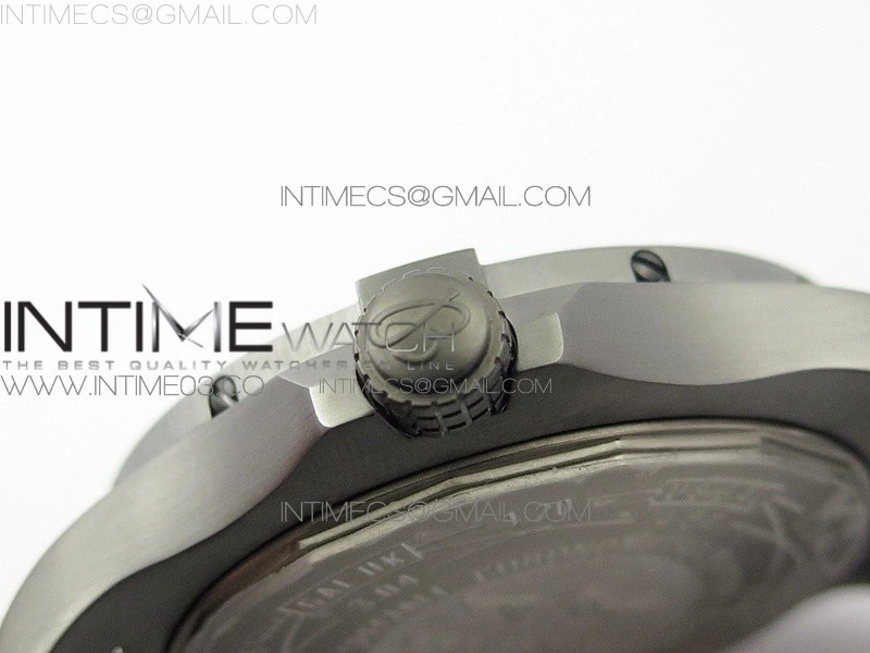 AVENGER BLACKBIRD V17311 Ti DLC 1:1 Best Edition Black Dial on Nylon Strap A2824