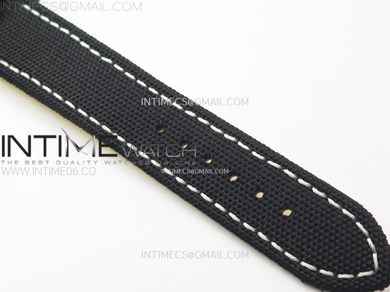 AVENGER V32395 45mm Ti DLC 1:1 Best Edition Yellow Dial on Nylon Strap A2824