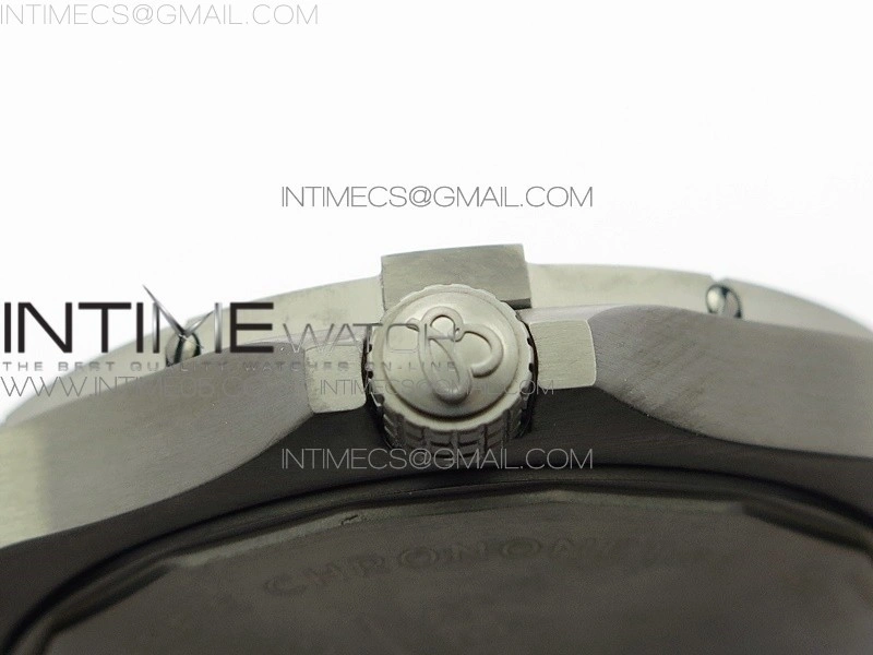 AVENGER V32395 Ti DLC 1:1 Best Edition Black Dial on Leather Strap A2824