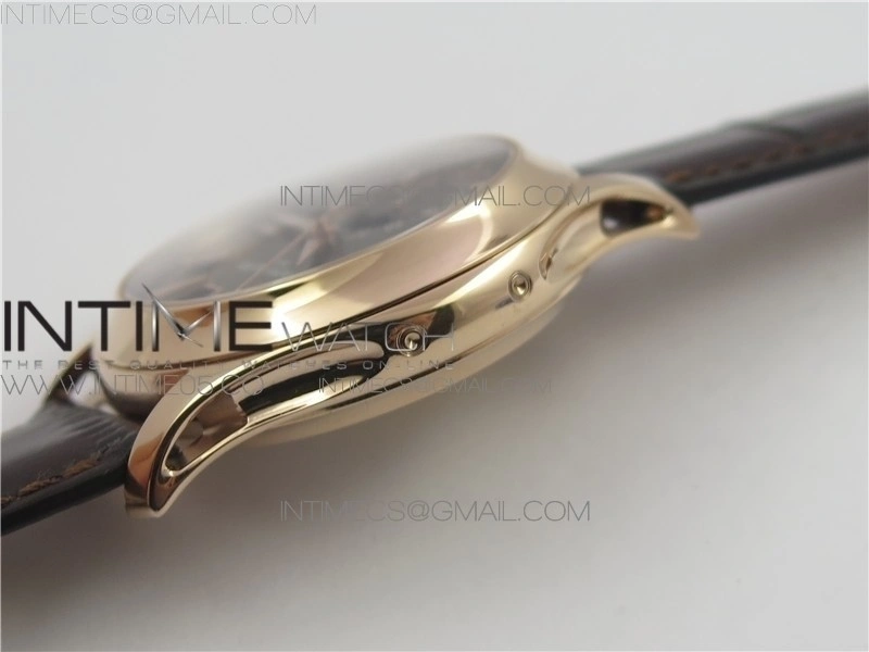 Annual Calendar Complications 5205R GRF RG Black dial on Brown leather strap
