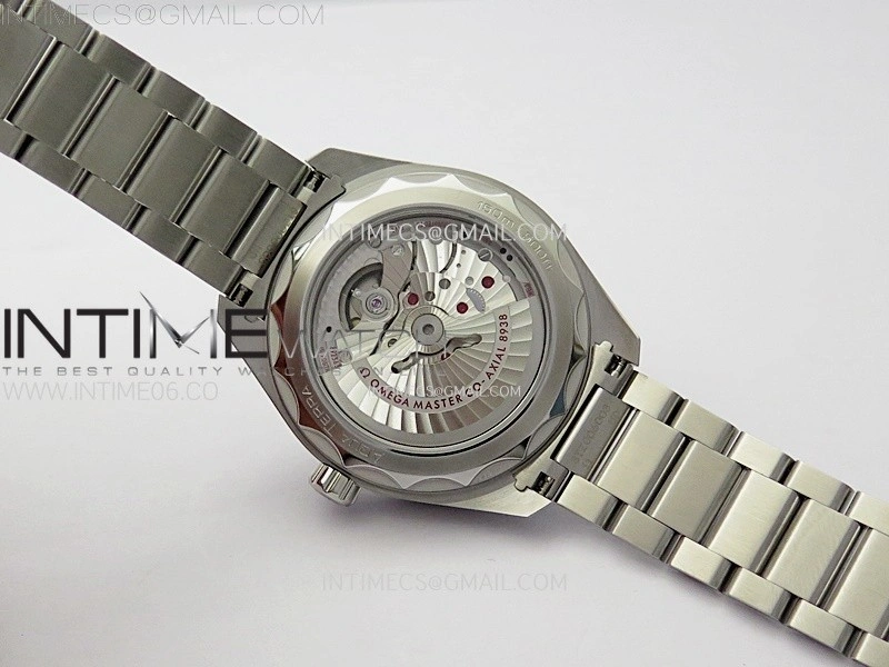 Aqua Terra 150M 43mm 24 N1F 1:1 Best Edition Blue Dial on SS Bracelet A8938