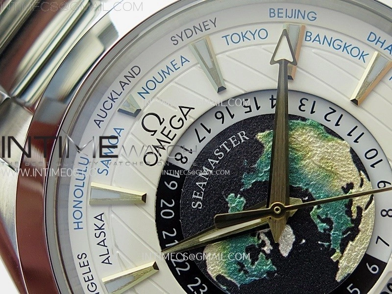 Aqua Terra 150M 43mm 24 N1F 1:1 Best Edition White Dial on SS Bracelet A8938