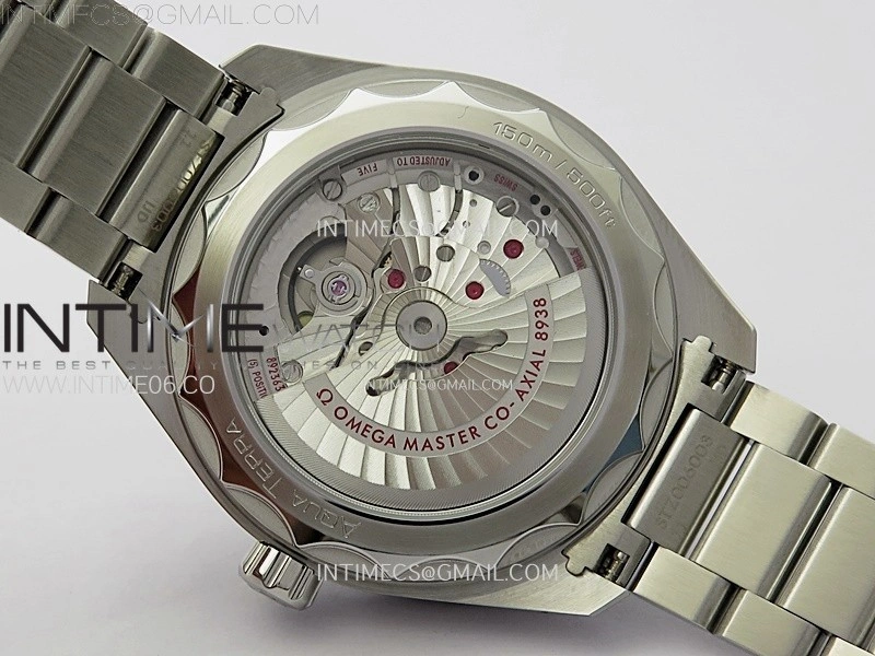 Aqua Terra 150M 43mm 24 N1F 1:1 Best Edition White Dial on SS Bracelet A8938