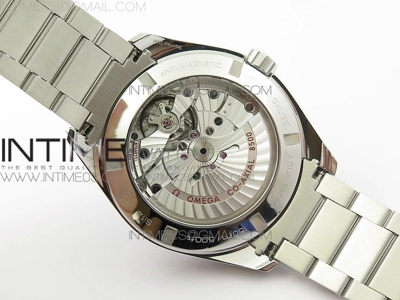 Aqua Terra 150M SS VSF 1:1 Best Edition Black Textured Dial on SS Bracelet VS8500