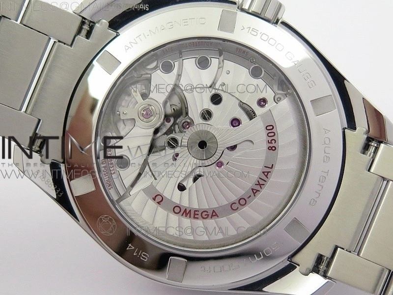 Aqua Terra 150M SS VSF 1:1 Best Edition Blue Textured Dial on SS Bracelet VS8500