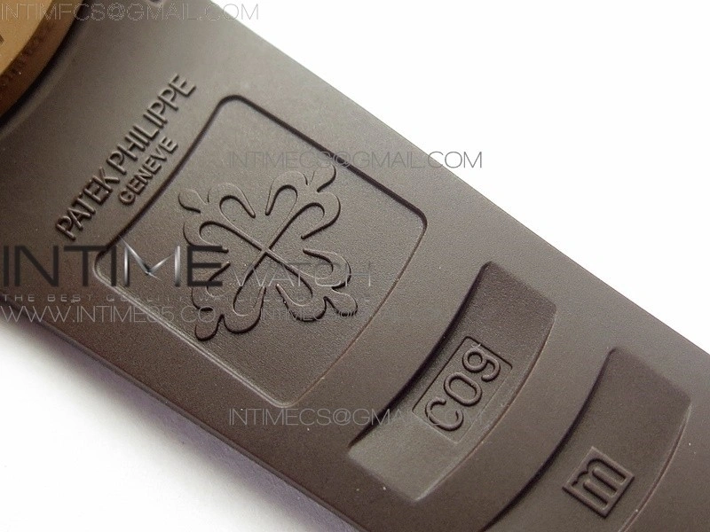 Aquanaut 5164R RG GRF Best Edition Brown Dial on Brown Rubber Strap A324 V2