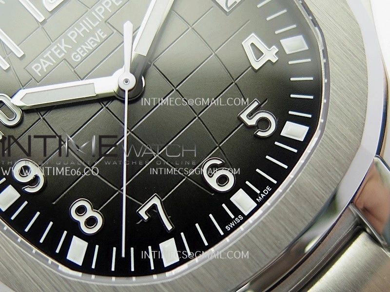 Aquanaut 5167 SS 3KF Best Edition Gray Dial on SS Bracelet A324 Super Clone V2