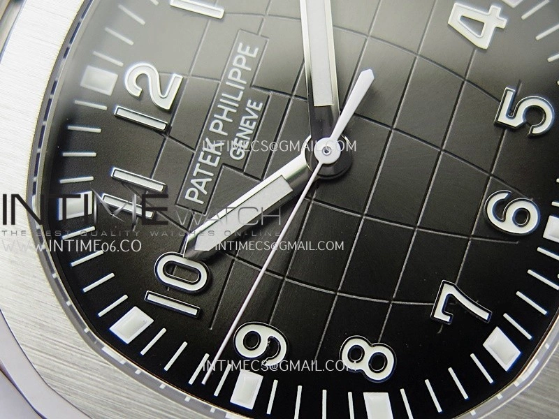 Aquanaut 5167 SS 3KF Best Edition Gray Dial on SS Bracelet A324 Super Clone V2