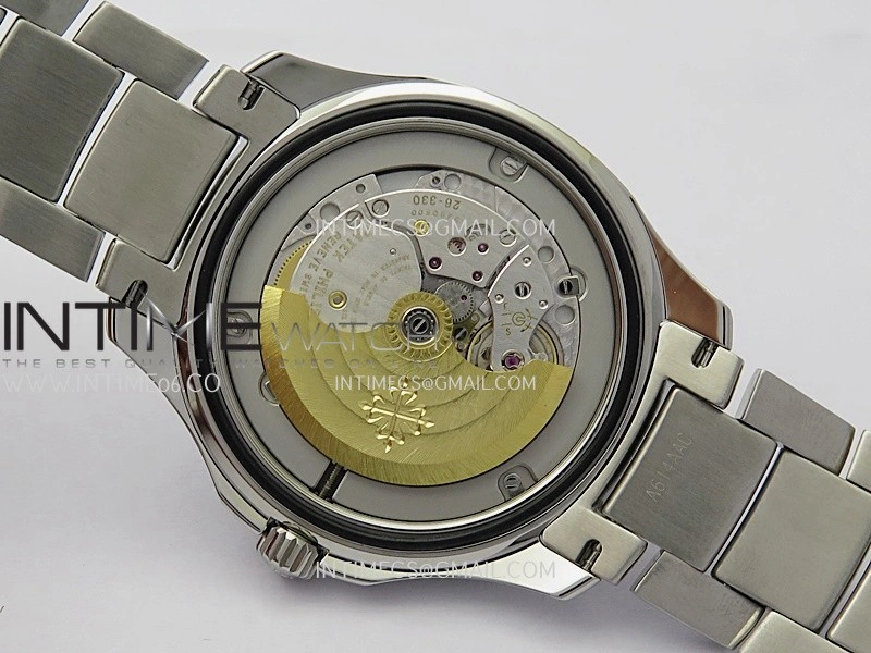Aquanaut 5167 SS 3KF Best Edition Gray Dial on SS Bracelet A324 Super Clone V2