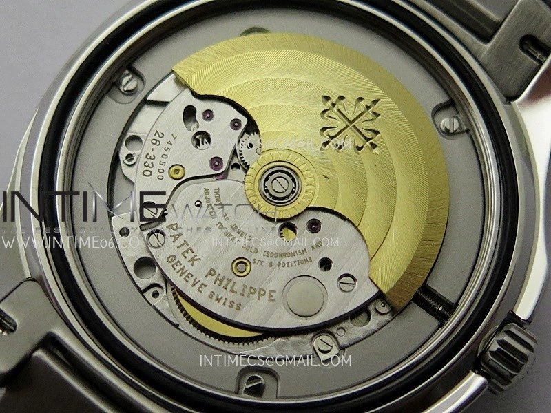 Aquanaut 5167 SS 3KF Best Edition Gray Dial on SS Bracelet A324 Super Clone V2