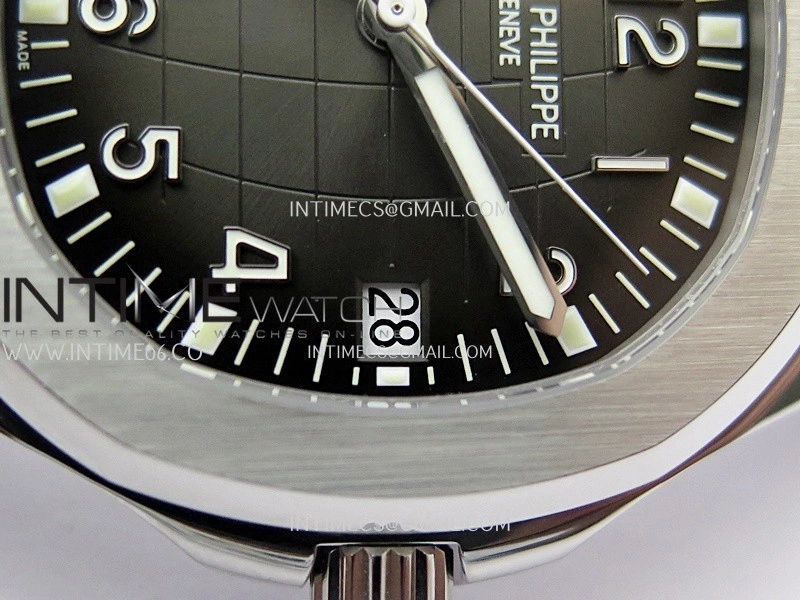 Aquanaut 5167 SS DDF 1:1 Best Edition Black Dial On Black Strap Super Clone DD324