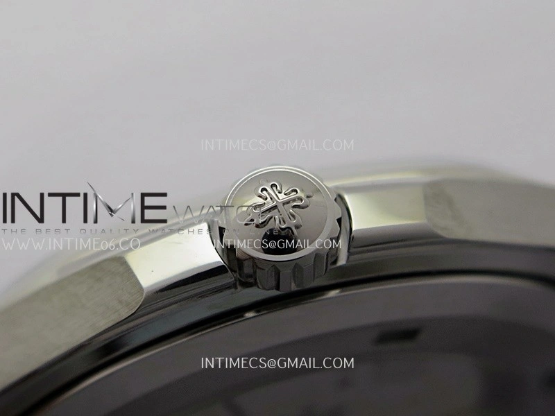 Aquanaut 5167 SS DDF 1:1 Best Edition Black Dial On Black Strap Super Clone DD324