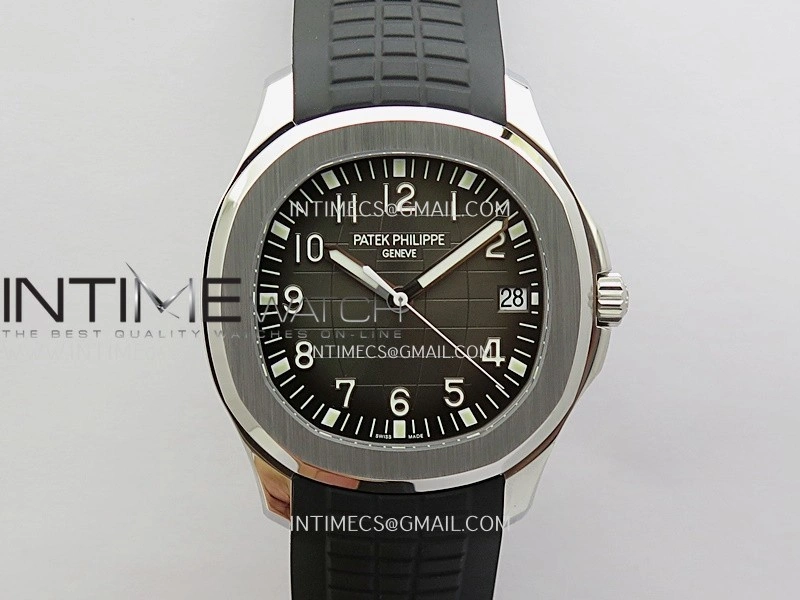 Aquanaut 5167 SS DDF 1:1 Best Edition Black Dial On Black Strap Super Clone DD330