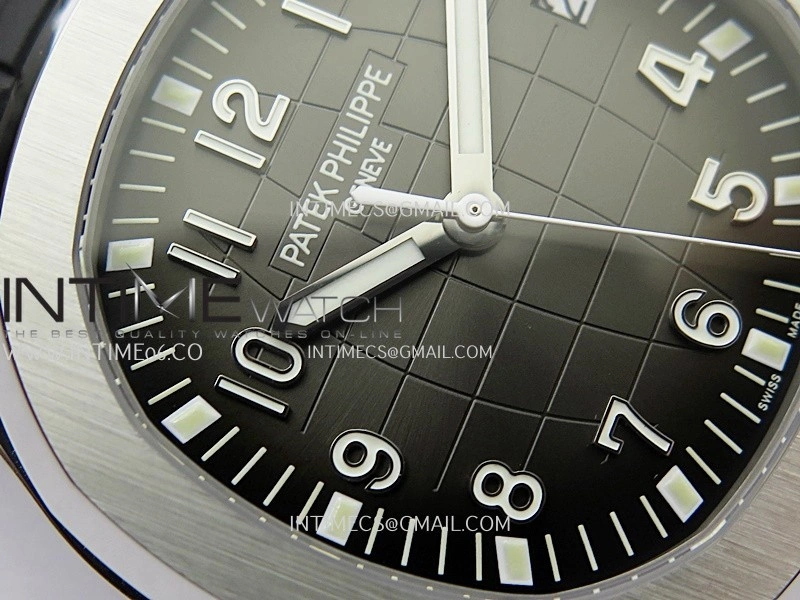 Aquanaut 5167 SS DDF 1:1 Best Edition Black Dial On Black Strap Super Clone DD330