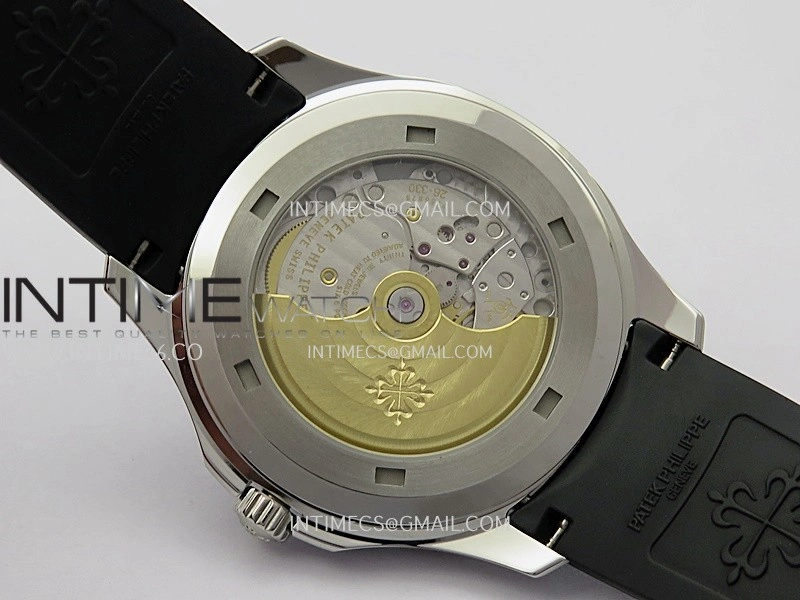 Aquanaut 5167 SS DDF 1:1 Best Edition Black Dial On Black Strap Super Clone DD330