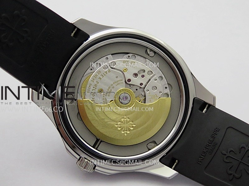 Aquanaut 5167 SS DDF 1:1 Best Edition Black Dial On Black Strap Super Clone DD330