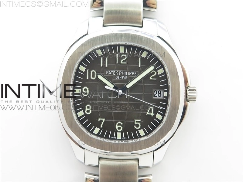 Aquanaut 5167A SS ZF 1:1 Best Edition Black Dial on SS Bracelet 324CS