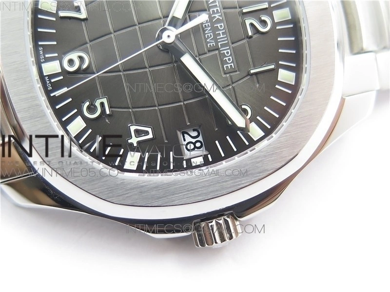 Aquanaut 5167A SS ZF 1:1 Best Edition Black Dial on SS Bracelet 324CS