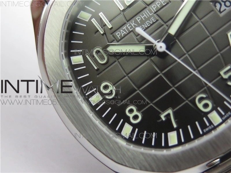 Aquanaut 5167A SS ZF 1:1 Best Edition Black Dial on SS Bracelet 324CS