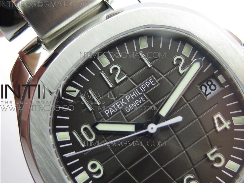 Aquanaut 5167A SS ZF 1:1 Best Edition Black Dial on SS Bracelet 324CS