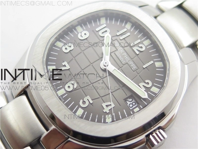 Aquanaut 5167A SS ZF 1:1 Best Edition Black Dial on SS Bracelet 324CS