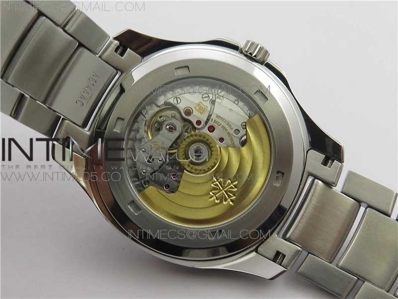 Aquanaut 5167A SS ZF 1:1 Best Edition Black Dial on SS Bracelet 324CS