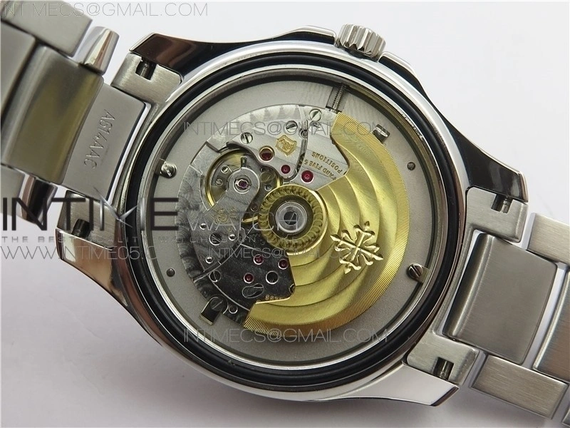 Aquanaut 5167A SS ZF 1:1 Best Edition Black Dial on SS Bracelet 324CS