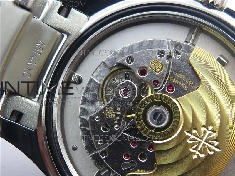 Aquanaut 5167A SS ZF 1:1 Best Edition Black Dial on SS Bracelet 324CS