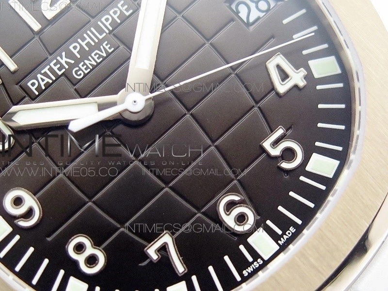 Aquanaut 5167R RG ZF 1:1 Best Edition Brown Dial on White Rubber Strap 324CS