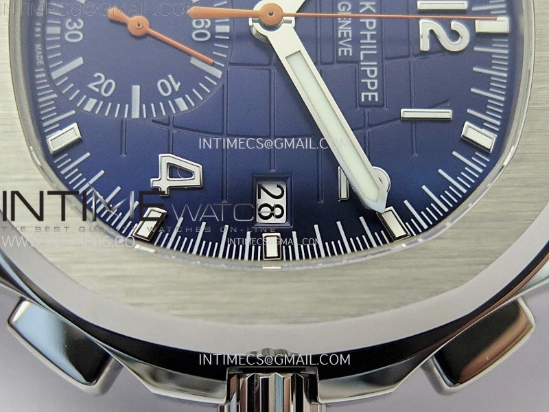 Aquanaut 5968 SS YLF Best Edition Blue Dial on Blue Rubber Strap A520