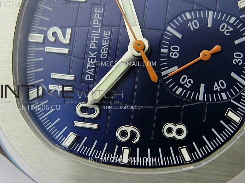 Aquanaut 5968 SS YLF Best Edition Blue Dial on Blue Rubber Strap A520