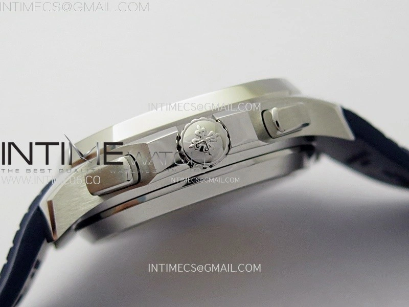 Aquanaut 5968 SS YLF Best Edition Blue Dial on Blue Rubber Strap A520