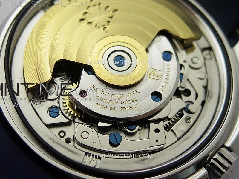 Aquanaut 5968 SS YLF Best Edition Blue Dial on Blue Rubber Strap A520