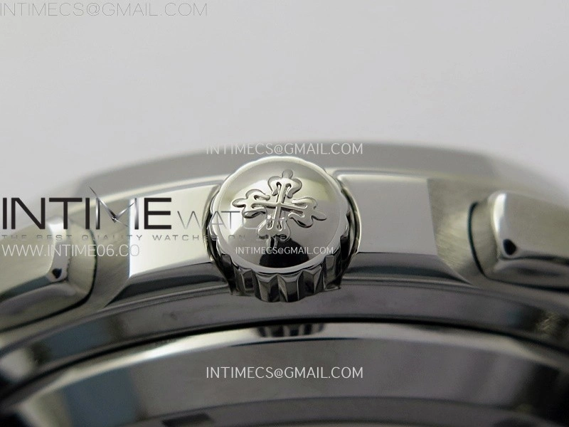 Aquanaut 5968 SS YLF Best Edition Gray Dial on Black Rubber Strap A520