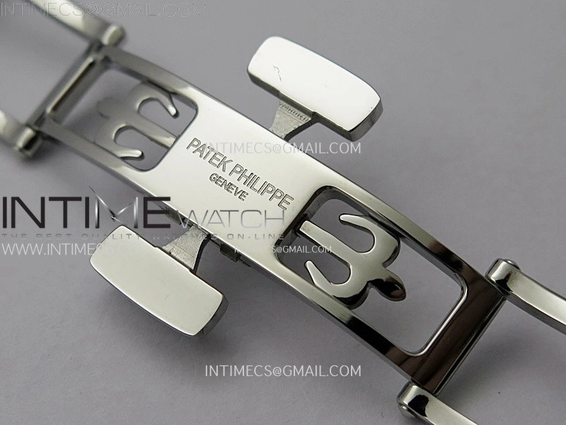 Aquanaut 5968 SS YLF Best Edition Gray Dial on Black Rubber Strap A520