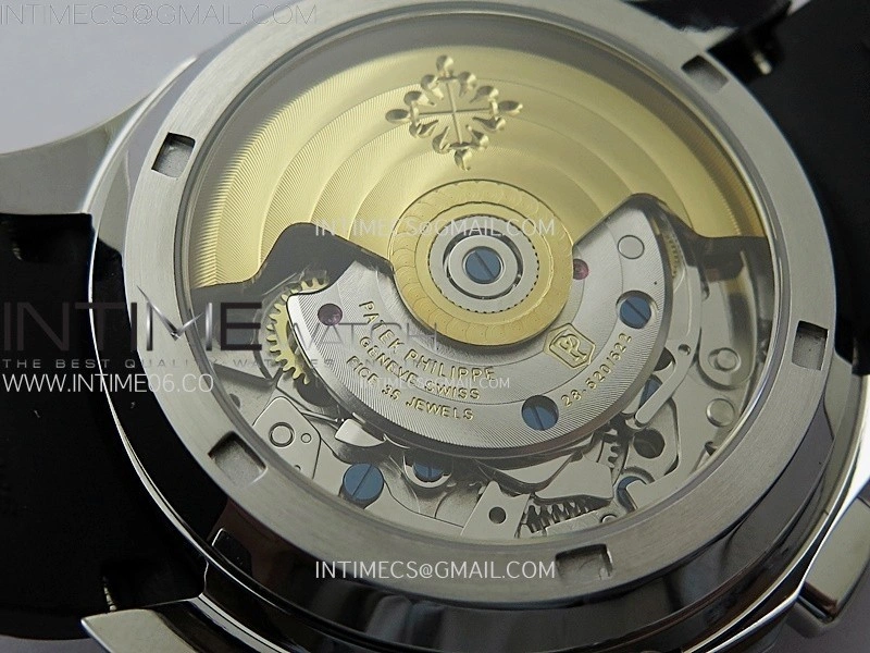 Aquanaut 5968 SS YLF Best Edition Gray Dial on Black Rubber Strap A520