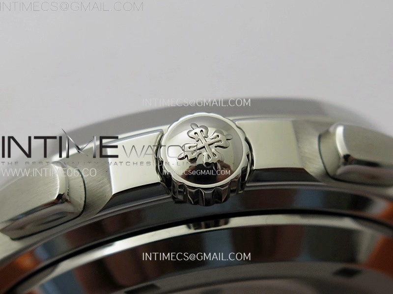 Aquanaut 5968 SS YLF Best Edition Gray Dial on Orange Rubber Strap A520