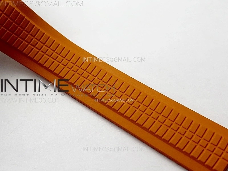 Aquanaut 5968 SS YLF Best Edition Gray Dial on Orange Rubber Strap A520
