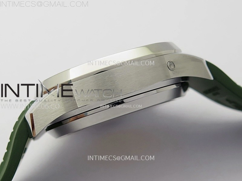 Aquanaut 5968 SS YLF Best Edition Green Dial on Green Rubber Strap A520