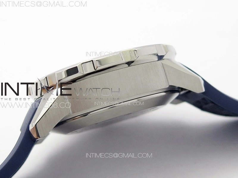 Aquatimer IW376711 SS V6SF 1:1 Best Edition Blue Dial on Blue Rubber Strap A7750
