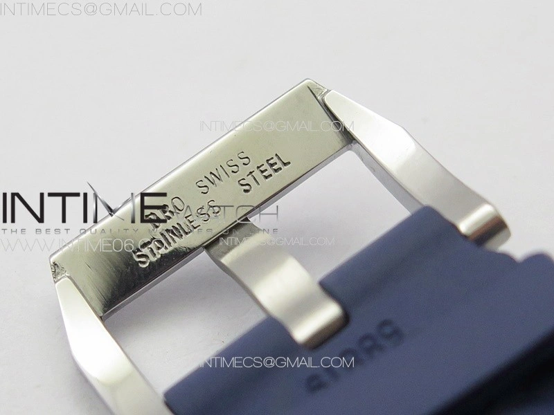 Aquatimer IW376711 SS V6SF 1:1 Best Edition Blue Dial on Blue Rubber Strap A7750
