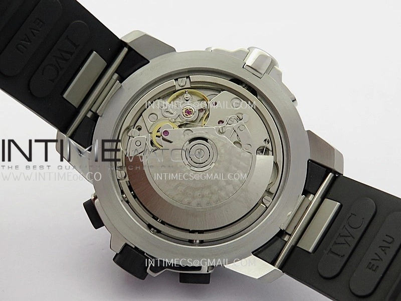 Aquatimer IW379506 SS APSF Best Edition Gray Dial on Black Rubber Strap A7750