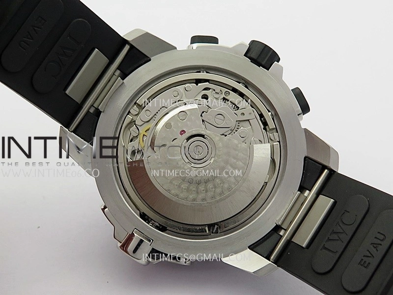 Aquatimer IW379506 SS APSF Best Edition Gray Dial on Black Rubber Strap A7750