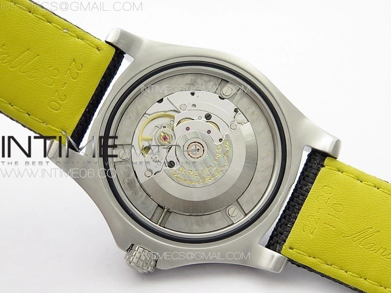 Avenger Automatic 43mm SS B50 Best Edition Black Dial on Black Nylon Strap A2824