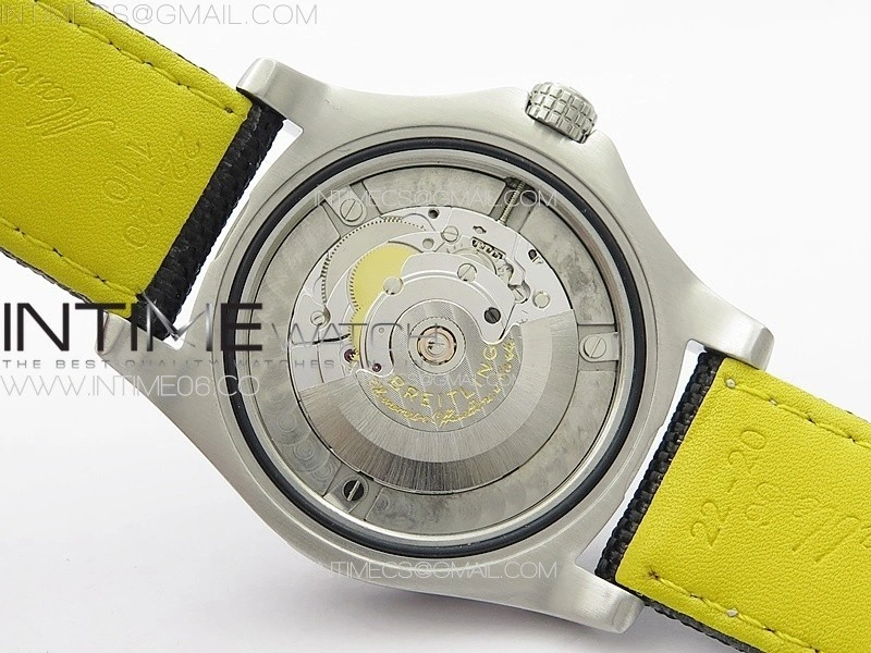 Avenger Automatic 43mm SS B50 Best Edition Black Dial on Black Nylon Strap A2824