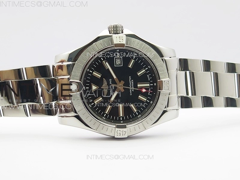 Avenger Automatic 43mm SS B50 Best Edition Black Dial on SS Bracelet A2824