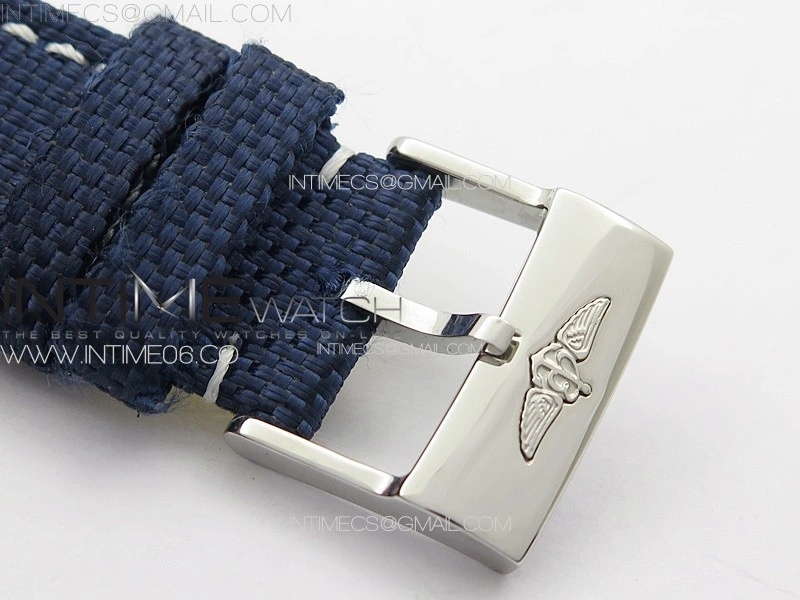 Avenger Automatic 43mm SS B50 Best Edition Blue Dial on Blue Nylon Strap A2824